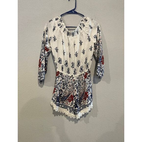 En Crème Women’s Romper –‎ Size Small - Picture 2 of 6